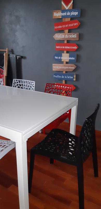 Sedia Impilabile Grand Soleil S6316GP In Polipropilene - Grigio Perla, Pratica E Compatta 51x52x81 Cm - Foto 3