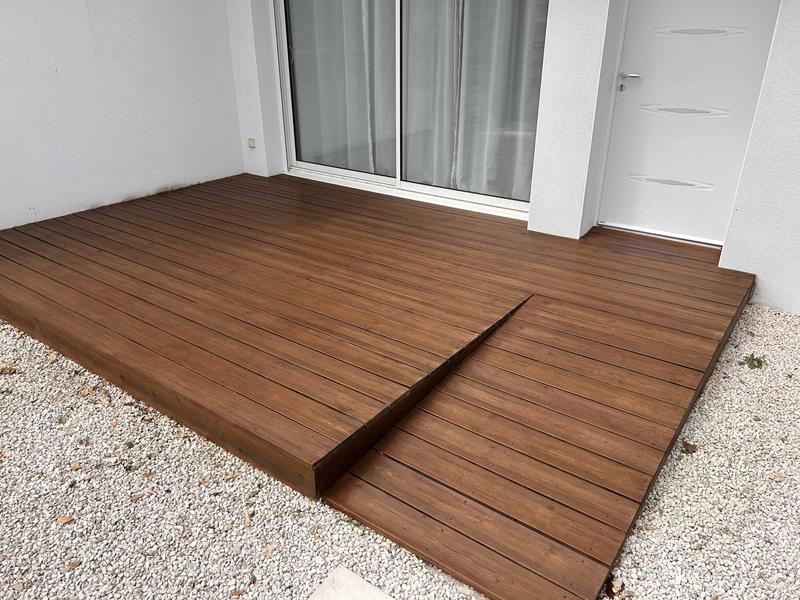 Saturateur pour bois extérieur LUXENS Protection terrasse en bois naturel  mat 1