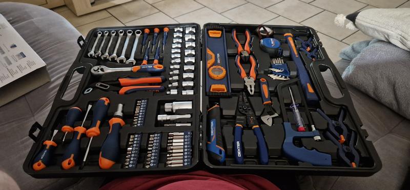 Zestaw narzędzi ręcznych 108 szt. Dexter - Leroy Merlin