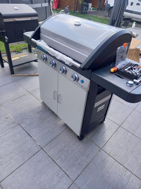 Barbecue à Gaz Campingaz 4 Series Classic LXS - Surface Mixte - Système Culinary Modular