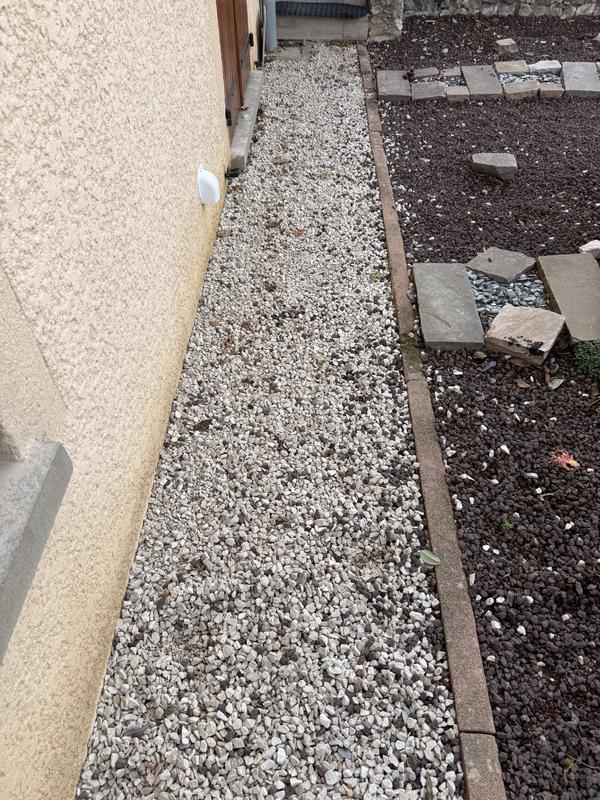 Colle à Gravier Extérieur 1 Litre - Liant Transparent Pour Galets, Paillis Et Allées De Jardin - Non Toxique Et Prête à L'emploi - 8