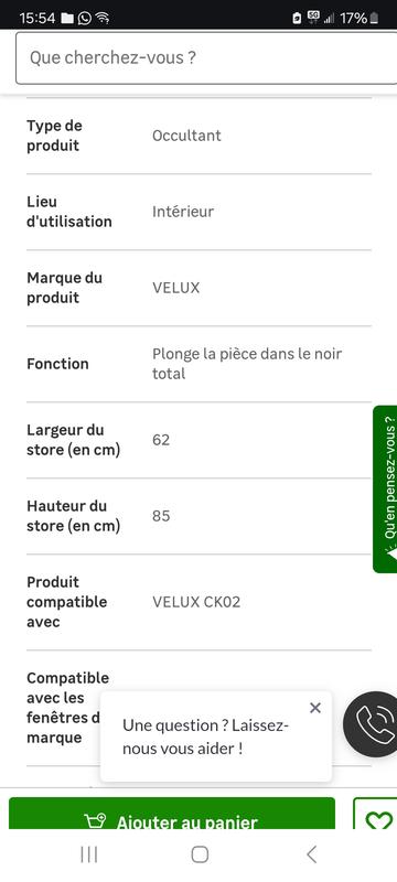 Ouvrir la fenêtre modale de l'avis 1 sur 1