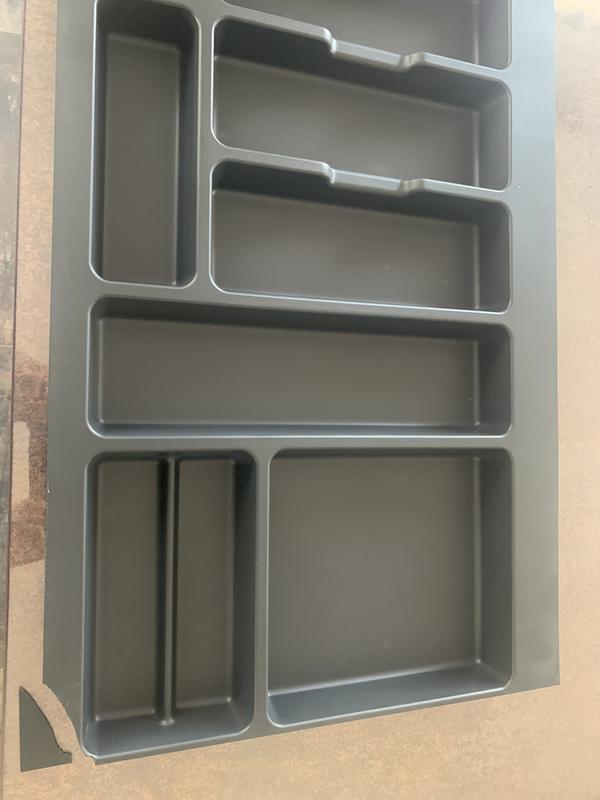 Range-couverts plastique pour tiroir, DELINIA, 60cm l.49.8 x P.46