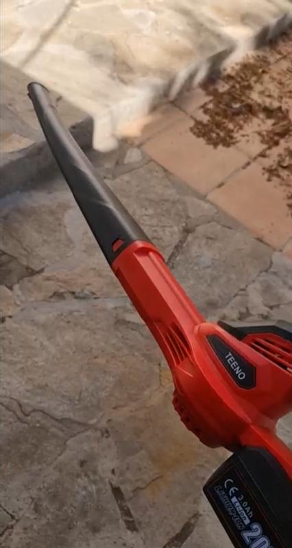 Soffiatore Foglie Senza Fili TEENO 20V - Potente, Leggero, Con Batteria E Caricabatterie - Foto 3
