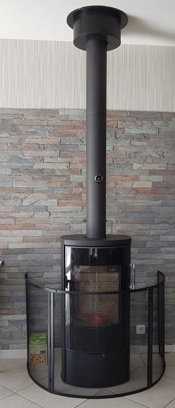 Pare Feu Pour Poele 3 Volets Fire Sideral Acier Leroy Merlin