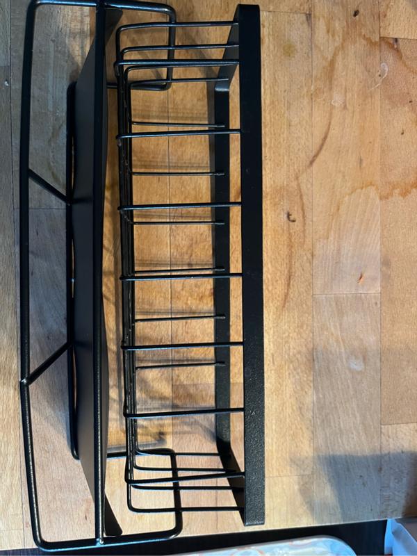 Cisily Portaspugna Per Lavello Da Cucina In Acciaio Inox SUS 304 - Organizer Multifunzione Con Ventose E Adesivo, Per Spugne E Spazzole - 4