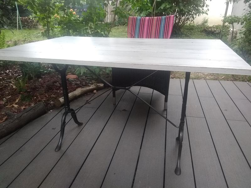 AUPROTEC Plateau de table rond 28 mm 1100 mm Anthracite Plaque en bois mélaminé aggloméré avec cintre ABS Bord au choix : 110 cm