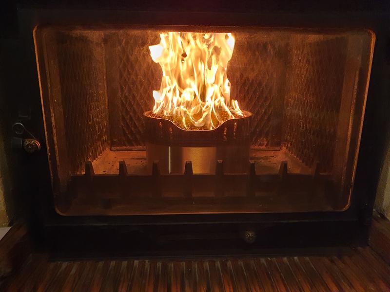 Brûleur à pellet pour insert et poêle à bois QAITO 30