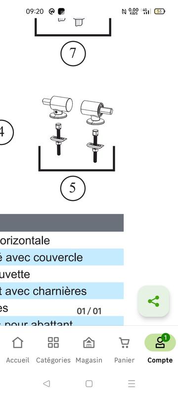 Ouvrir la fenêtre modale de l'avis 2 sur 2