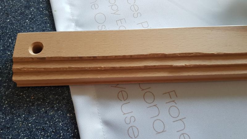 cale de frappe Wolfcraft pour stratifié 300x27x50mm