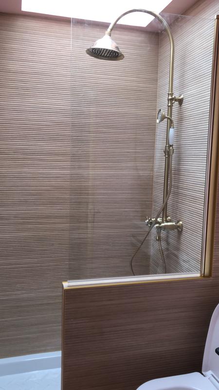 Colonna Doccia Retrò Leeds Cromo - Altezza Regolabile 900-1250mm, Per Tutte Caldaie - Foto 6