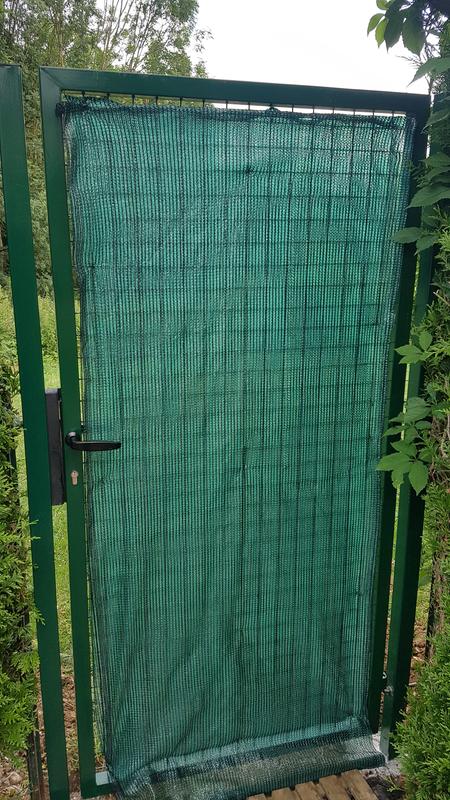 Portillon grillagé Garden + vert, l.100x H.175 cm