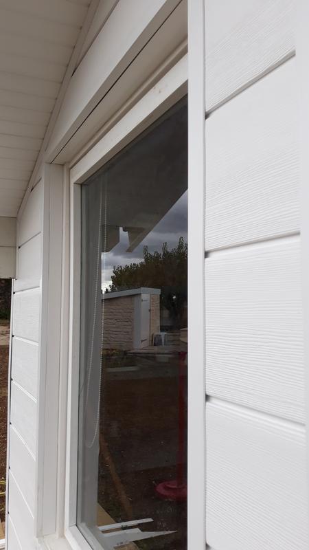 Champlat pour fenêtre et porte fenêtre pvc blanc 30 mm