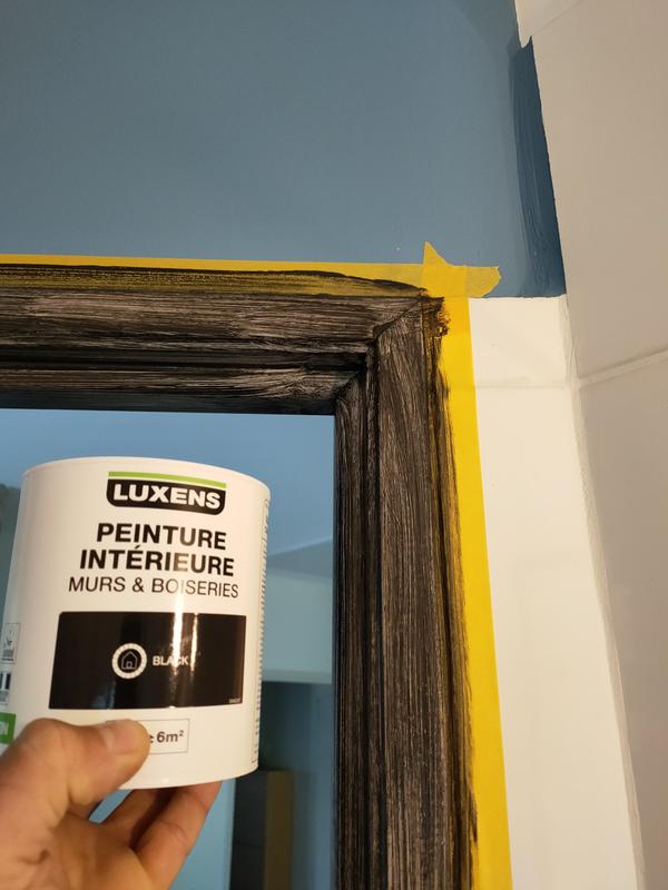 Peinture bois satin noir cha 2l - Mr.Bricolage