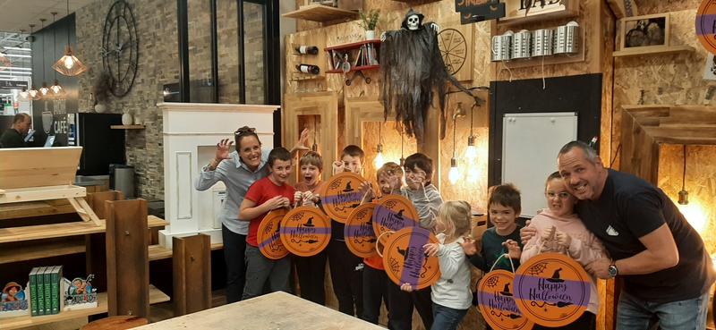 Ateliers bricolage enfant pour Halloween chez Leroy Merlin Orléans