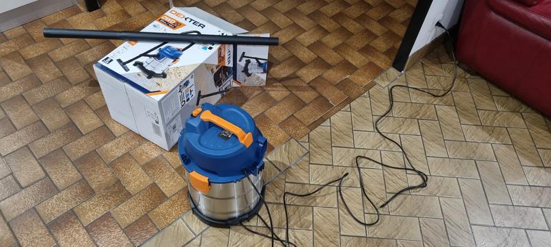 Aspiratore solidi e liquidi DEXTER 1300DWD-20.5001 aspirazione 17.5 kPa 20  L 1300 W | Leroy Merlin