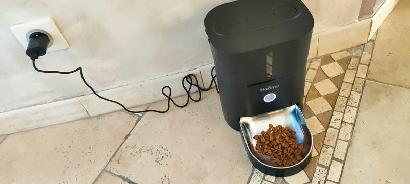 Distributore Automatico Cibo Per Gatti E Cani - WiFi 2.4G, 3L, 10 Pasti Giorno, Con Ciotola Acciaio