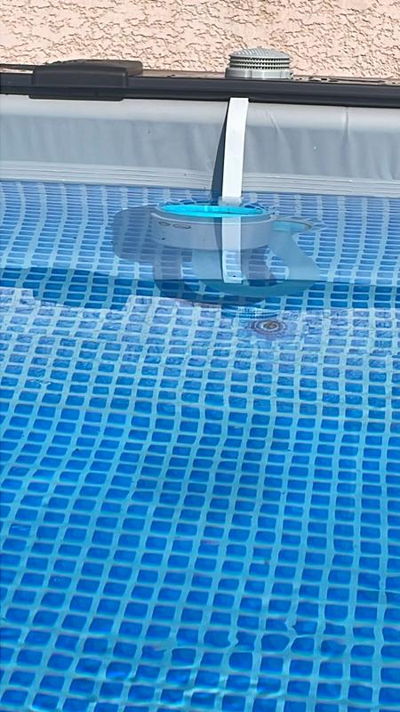 Kit piscine INTEX graphite rectangulaire tubulaire 4x3x1,24m