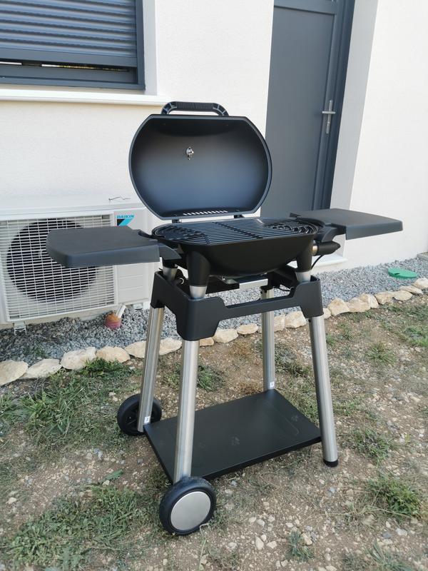 Barbecue électrique NATERIAL 2300w, noir / marron