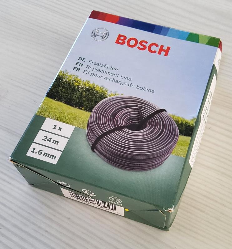 Fil Coupe Bordure Bosch Fil Débroussailleuse Bosch MAOZHOU - Lot 2 Bobines Nylon 1,6 Mm 24 M Accessoire Tondeuse Bosch