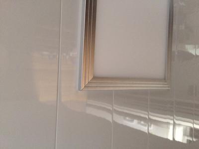 Panneau led intégrée gdansk inspire rectangle 120 x 30 cm, 36 w ... Downlight led 18w leroy merlin