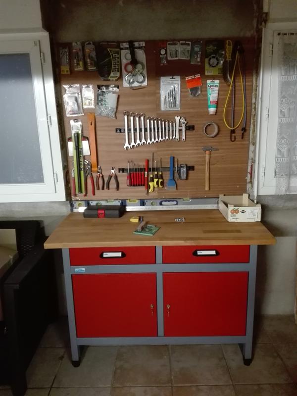 Meilleur établi Kupper bricolage- roulant fixe garage atelier pas cher