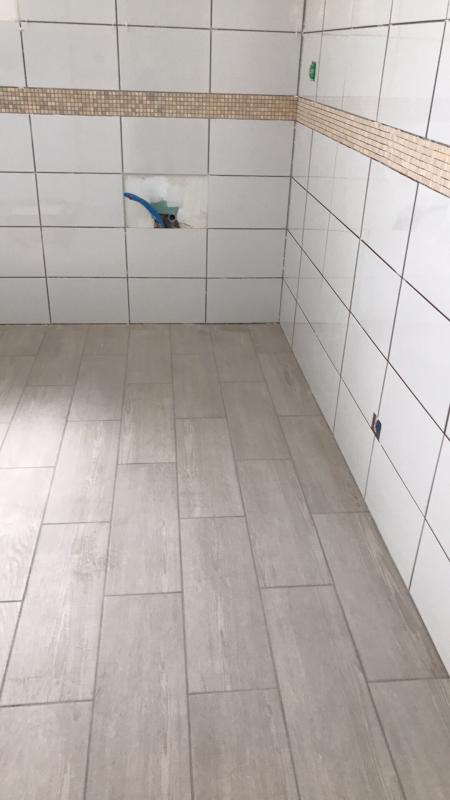 Carrelage Sol Et Mur Medio Effet Bois Gris Baya L205 X L615 Cm Artens