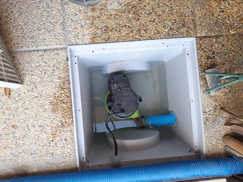 Pompe D'Évacuation Eaux Chargées 12V 65W 4200L/H - Pompe Vide Cave Flotteur Intégré Particules 30mm