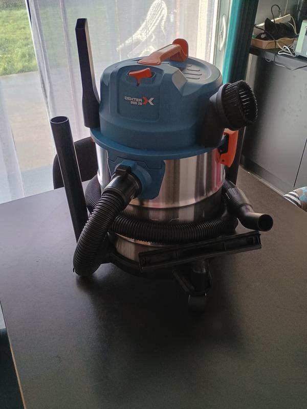 Aspiratore solidi e liquidi DEXTER 1300DWD-20.5001 aspirazione 17.5 kPa 20  L 1300 W | Leroy Merlin