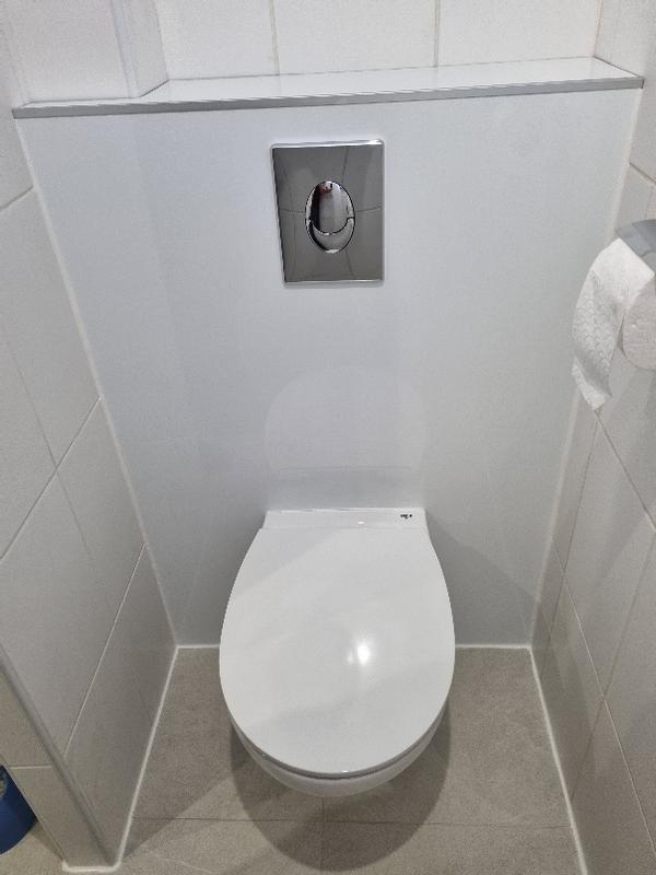 Wisa 350 Réservoir WC suspendu bas à simple chasse 6/9 litres