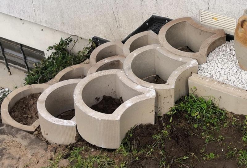 Muret Floral De Soutenement A Planter Floralie Beton Ton Pierre H 20 X L 35 Cm Leroy Merlin