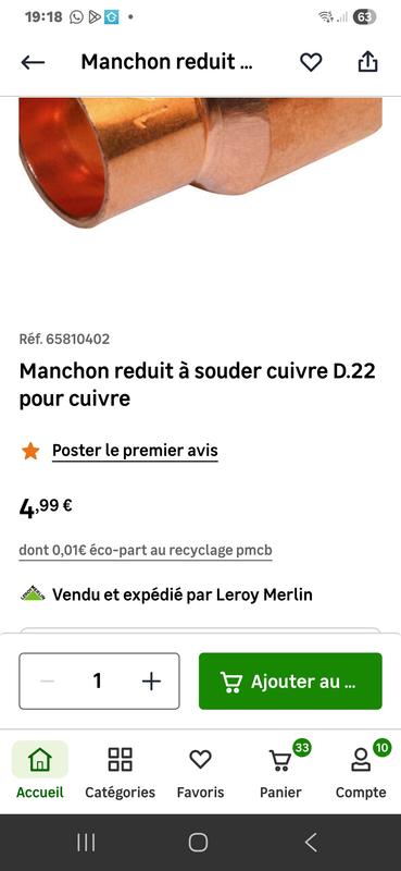Ouvrir la fenêtre modale de l'avis 1 sur 1