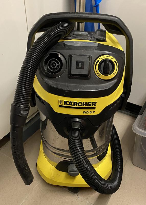 Aspirateur de chantier eau poussi res et gravats KARCHER WD6