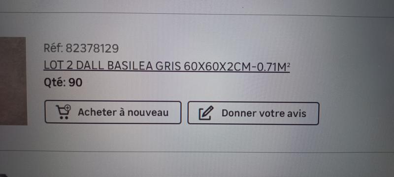 Ouvrir la fenêtre modale de l'avis 1 sur 2