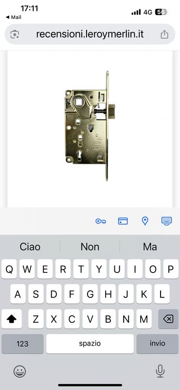 Revisione aperta modale 1 su 1