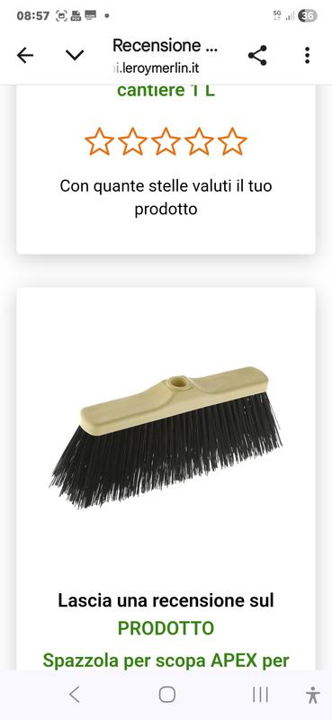 Revisione aperta modale 1 su 1