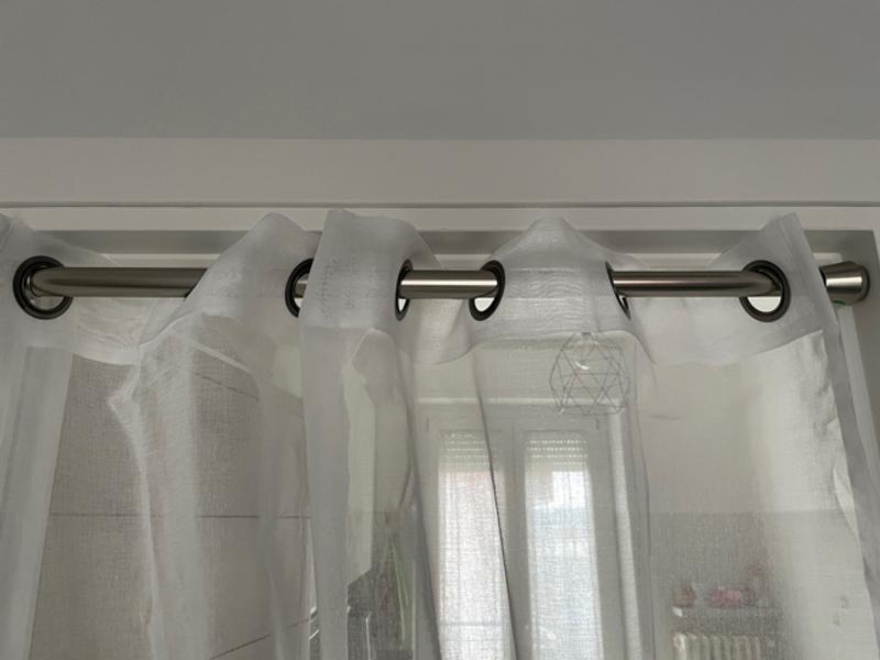 Bastone per Tende 320 cm Doppio Acciaio Antico - Qualità da Bottega Italiana