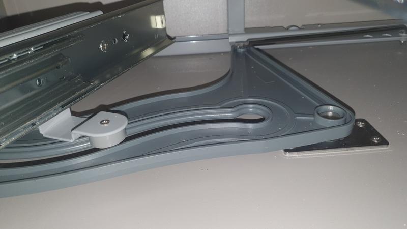 Kukoo - 2 Cestell Estrabl per Moble da Cucna Largo 60cm con Gude