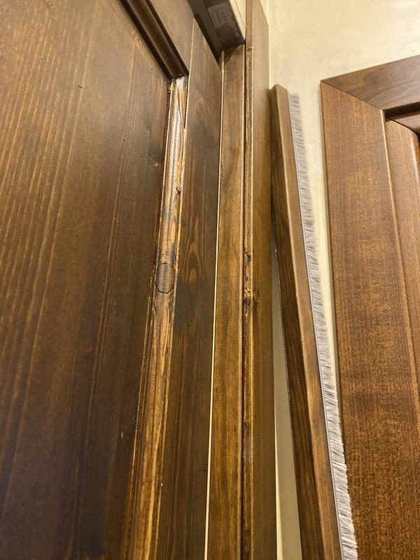 Porta In Abete Grezzo Reversibile - 210 X 70 Cm Con Telaio, Anta Cieca E Ferramenta - Foto 11