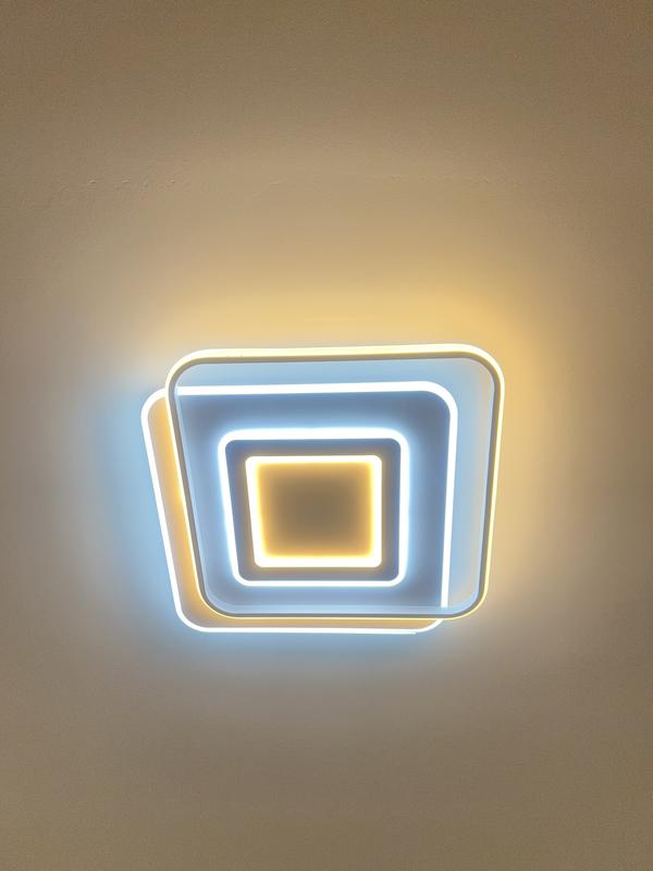 Lampada Da Terra A LED Victory 50W 5000 Lumen, Grigio, Bianco Caldo 3000K Con Intensità Regolabile - Design Greg Lin