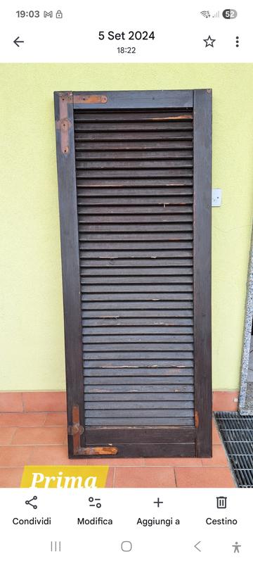 Revisione aperta modale 1 su 2