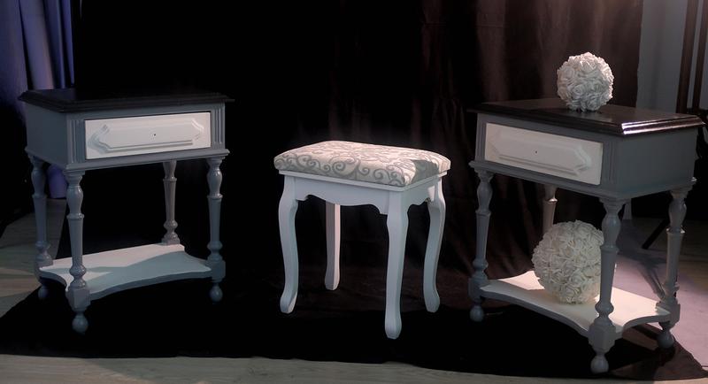 Mueble restaurado con pintura efecto tiza Rust-Oleum Chalky Finish en color  blanco antiguo #shabbychic