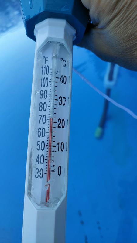 Thermomètre Flottant Pour Piscine 40 Cm NATERIAL - Garantie 1an