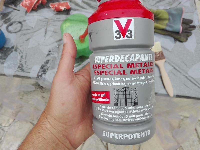 Decapante gel express especial metal V33 500ML