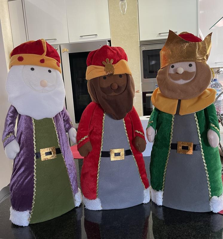 Pack los 3 Reyes Magos 60 cm | Leroy