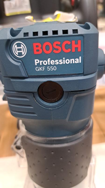 Bosch – Affleureuse 5mm 550W – GKF 550 Bosch Professional