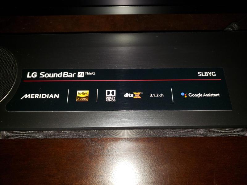 3.1.2 Ch Supreme Sound Bar with Meridian Audio - SL8YG | LG UK