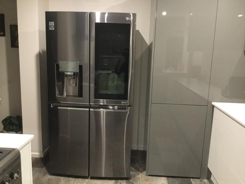 Lg French Door Fridge Gf V708bsl 708l Door In Door Lg Australia