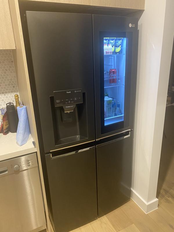 French Door Fridge Gf V570mbl 570l Door In Door Fridge Lg Australia