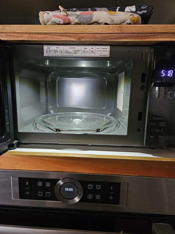 Lg ms2596ob 25l neochef deals smart inverter 1000w microwave oven